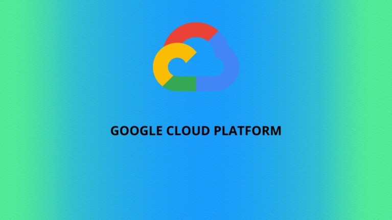 google cloud logo with the course name on it Google Cloud Platform