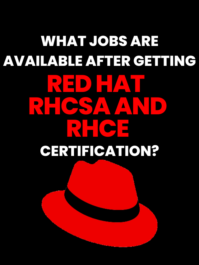 RHCSA and RHCE