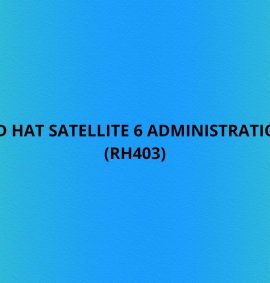 Red Hat Satellite 6 Administration (RH403)