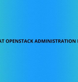 Red Hat OpenStack Administration I