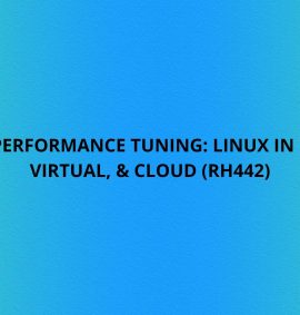 Red Hat Performance Tuning: Linux in Physical, Virtual, and Cloud (RH422)