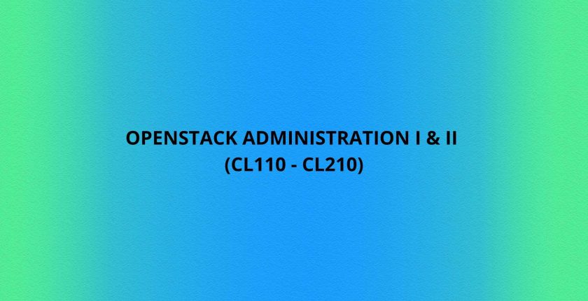 OpenStack Administration